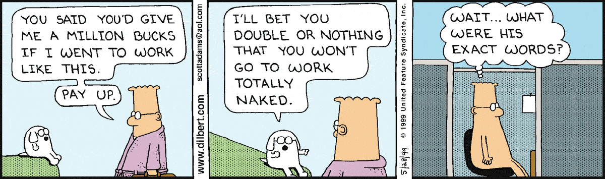 Dilbert Cartoon